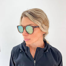 Load image into Gallery viewer, STRIDE LAGOON MIRROR Polarized Active Soft Round Sunglasses