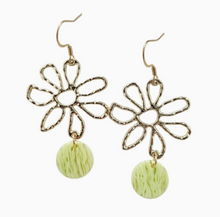 Load image into Gallery viewer, Lime Green Maisy Earrings
