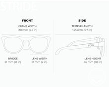 Load image into Gallery viewer, STRIDE LAGOON MIRROR Polarized Active Soft Round Sunglasses