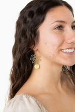Load image into Gallery viewer, Lime Green Maisy Earrings