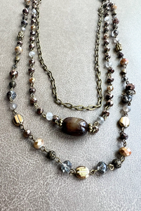 Medina Necklace Tiger's Eye