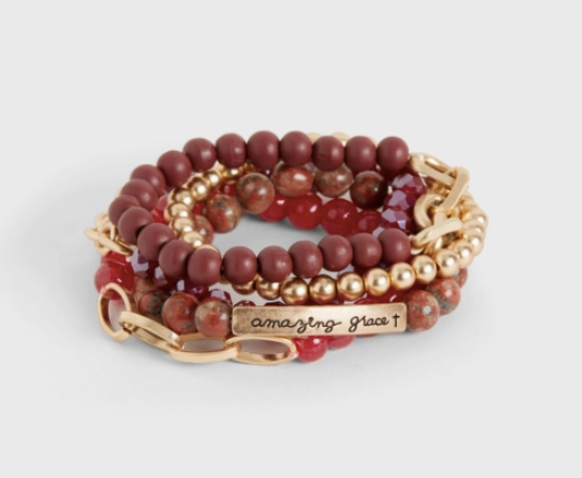 Red - Amazing Grace Bracelet