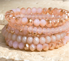 Load image into Gallery viewer, Beaded Stretch Bracelets - Set of 9 - Available in 16 Colors!