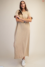 Load image into Gallery viewer, Toast - Mineral Washed Terry Midi Dress