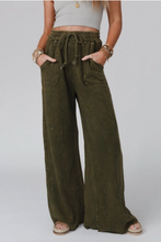 Load image into Gallery viewer, New Olive - Relaxing Robin Wide Leg Pant