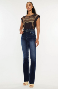 High Rise Skinny Bootcut Jeans