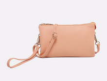 Load image into Gallery viewer, Riley Monogrammable Three Compartment Crossbody / Wristlet - Available in 21 Colors!