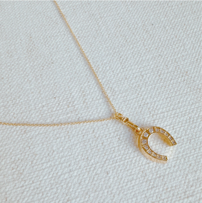 Horseshoe Pendant Necklace