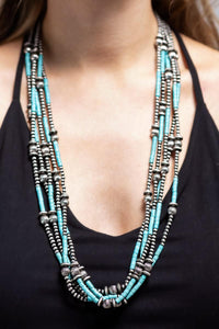 5 Layer Western Multi-Bead Necklace