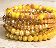 Load image into Gallery viewer, Beaded Stretch Bracelets - Set of 9 - Available in 16 Colors!