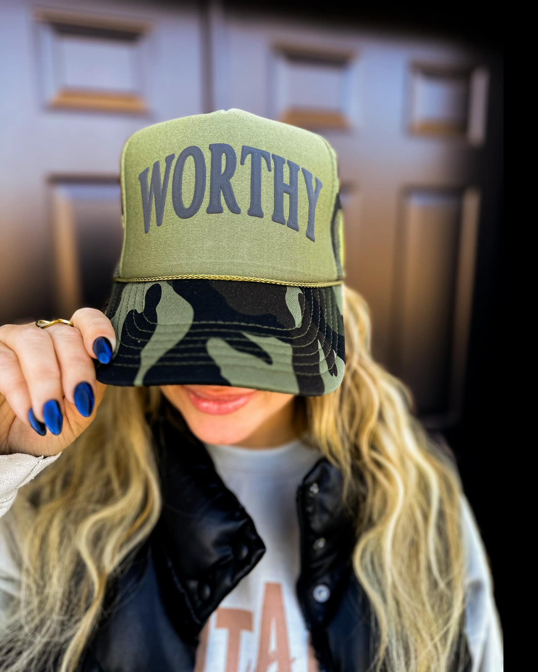 Worthy Camo Trucker Hat