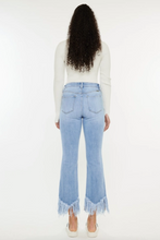 Load image into Gallery viewer, High Rise Crop Bootcut Jeans