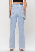 Load image into Gallery viewer, Alyssa 90&#39;s Vintage Straight Cargo Jeans