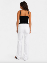 Load image into Gallery viewer, PETITE Eco-Friendly Wide Leg Jean in White