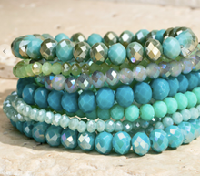 Load image into Gallery viewer, Beaded Stretch Bracelets - Set of 9 - Available in 16 Colors!