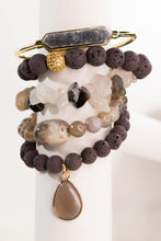 Load image into Gallery viewer, Ghana Bracelet Set - Smokey Hue