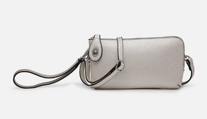 Kendall Crossbody/Wristlet with Twist Lock Closure - Available in 22 Colors!