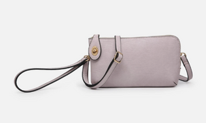 Kendall Crossbody/Wristlet with Twist Lock Closure - Available in 22 Colors!
