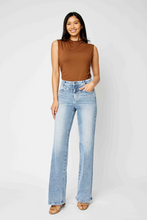 Load image into Gallery viewer, Judy Blue High Waist Front Yoke Retro Wide Leg Jeans