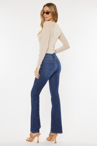 PLUS & PETITE Ashley Mid Rise Flare