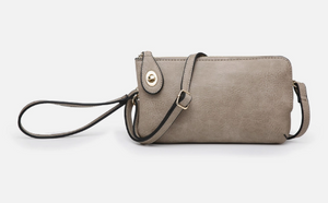 Kendall Crossbody/Wristlet with Twist Lock Closure - Available in 22 Colors!
