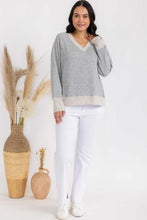 Load image into Gallery viewer, Ultra Soft Long Sleeve V Neck Pullover