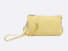 Load image into Gallery viewer, Riley Monogrammable Three Compartment Crossbody / Wristlet - Available in 21 Colors!