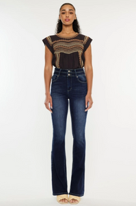 High Rise Skinny Bootcut Jeans