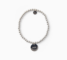 Load image into Gallery viewer, Faith Silver Bracelet