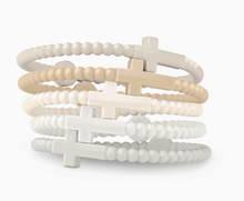 Load image into Gallery viewer, Jesus Bracelet - Shimmering Sands - 5 Pack