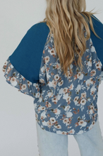 Load image into Gallery viewer, Slate Denim Blue - Sunlit Meadow Top
