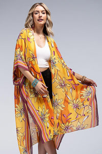 Sunrose Modal Kimono