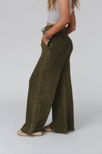 Load image into Gallery viewer, New Olive - Relaxing Robin Wide Leg Pant