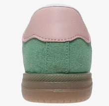Load image into Gallery viewer, Outwoods Giana Sneakers - Emerald Green &amp; Pink