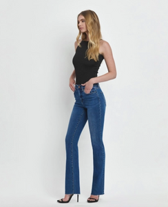 High Rise Slim Bootcut Jeans