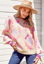 Load image into Gallery viewer, Abstract Print Knit Pullover - SIZES REMAINING: 1X &amp; 3X