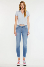 Load image into Gallery viewer, Mid Rise Ankle Skinny Jeans