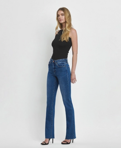 High Rise Slim Bootcut Jeans