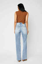 Load image into Gallery viewer, Judy Blue High Waist Front Yoke Retro Wide Leg Jeans