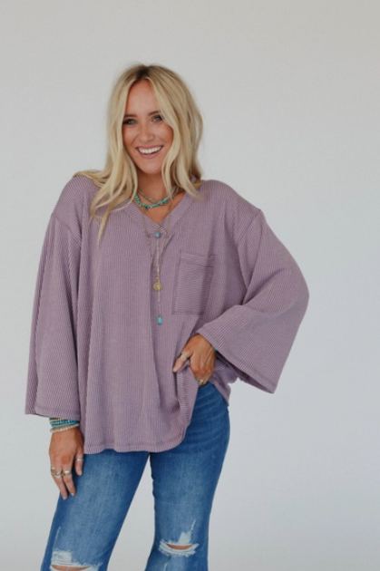 Orchid - All You Need Textured Top