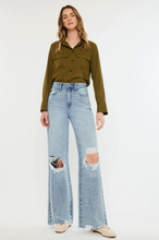 Load image into Gallery viewer, Ultra High Rise Wide Leg Jeans