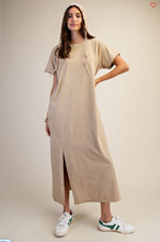 Load image into Gallery viewer, Toast - Mineral Washed Terry Midi Dress
