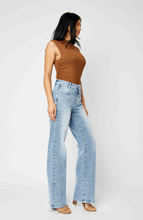 Load image into Gallery viewer, Judy Blue High Waist Front Yoke Retro Wide Leg Jeans