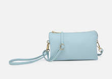 Load image into Gallery viewer, Riley Monogrammable Three Compartment Crossbody / Wristlet - Available in 21 Colors!