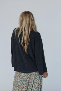 Charcoal - All You Need Textured Top