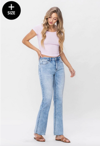 High Rise Bootcut Jean - Plus Size