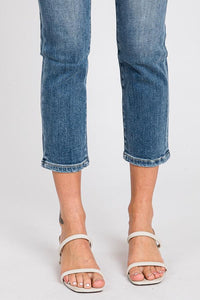 PETITE High Rise Stretch Mom Jeans