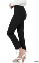 Load image into Gallery viewer, Zenana Black Cropped Skinny Jeans