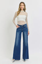 Load image into Gallery viewer, Mid Rise Wide Leg Jeans