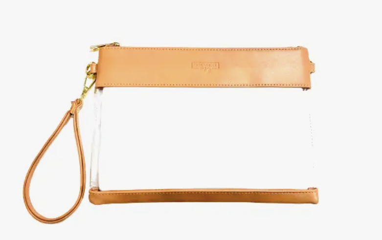 Transparent wristlet best sale